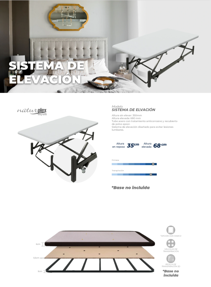 Base Sistema de Elevación